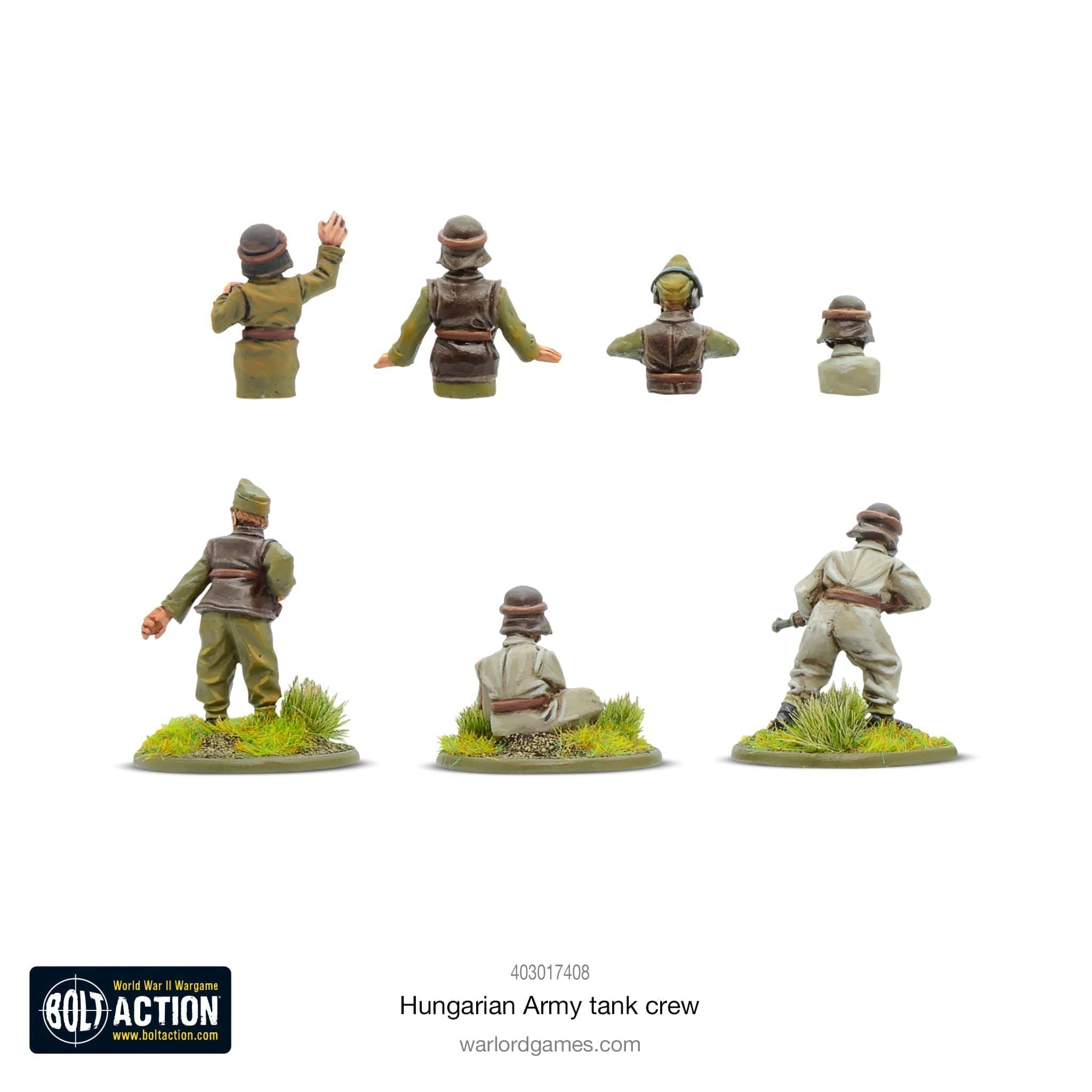 Bolt Action Hungarian Army Tank Crew