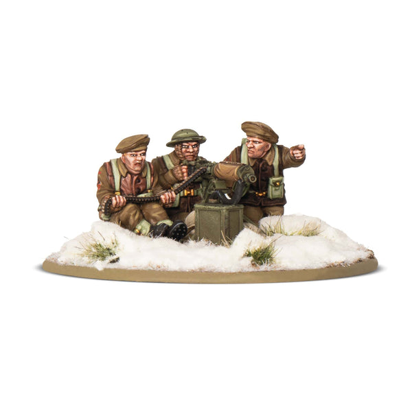 Bolt Action British & Canadian Infantry Medium Machine Gun Team (winter)