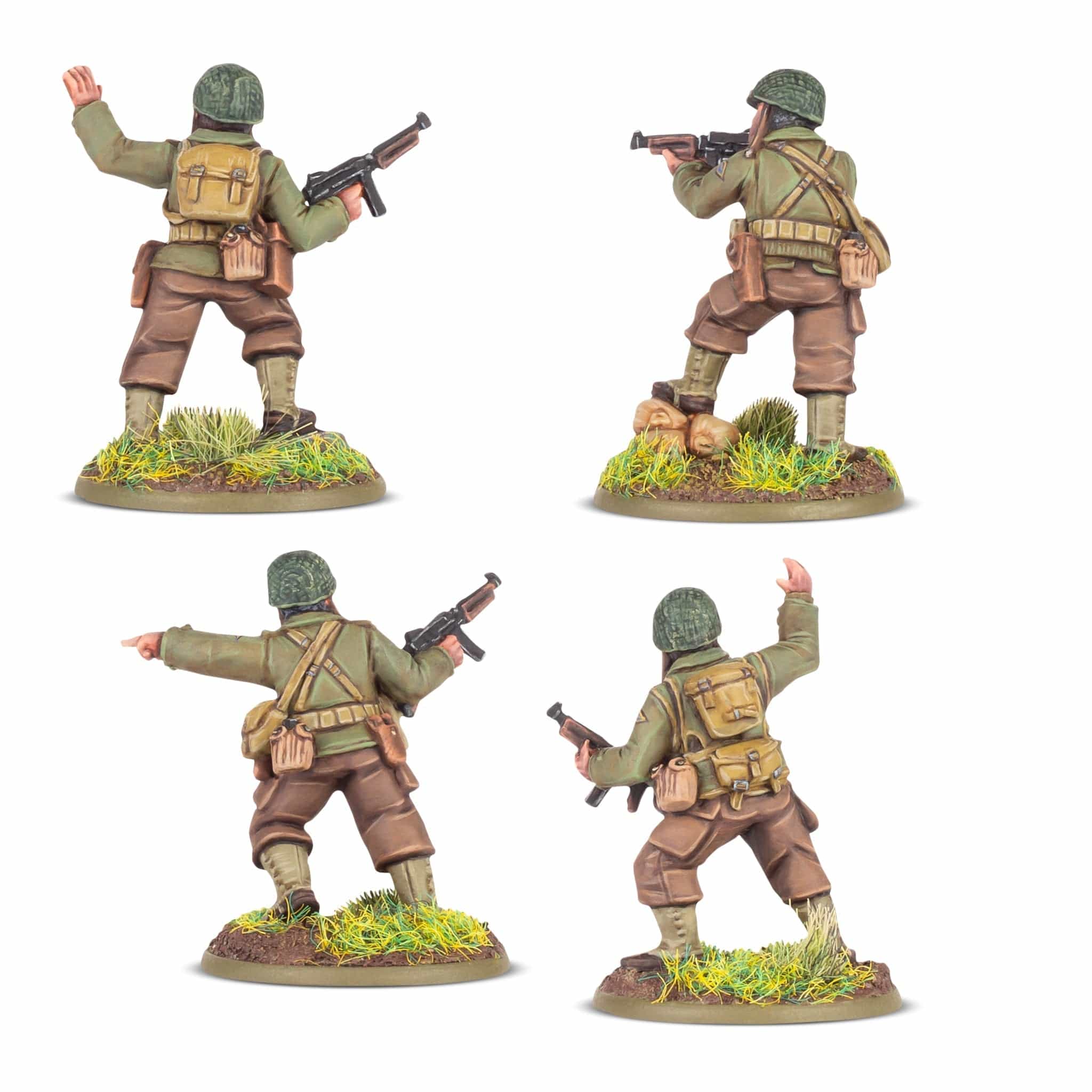 Bolt Action US Rangers Platoon Commanders