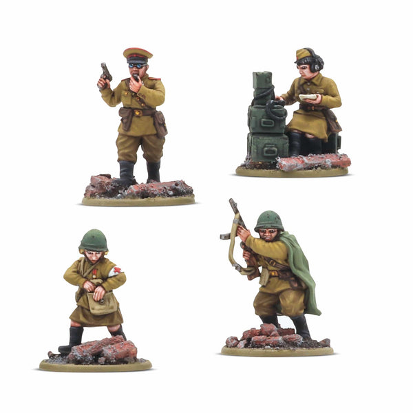 Bolt Action Soviet Army Infantry HQ (2025)