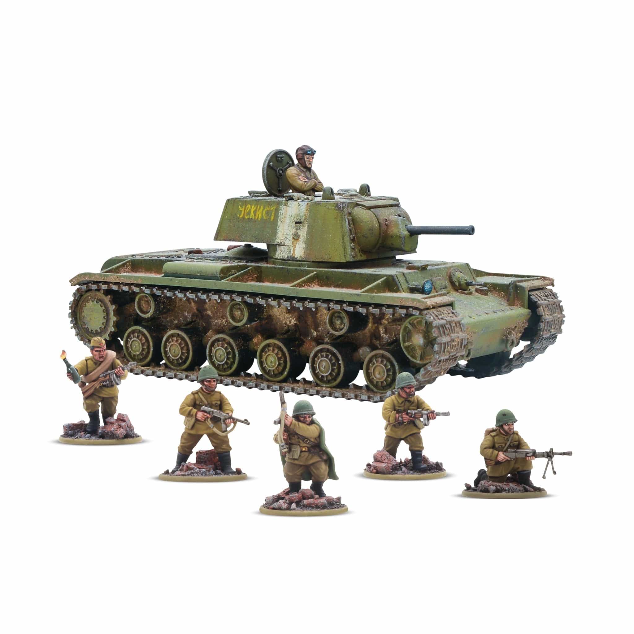 Bolt Action Soviet Army KV-1/2 Heavy Tank (2025)