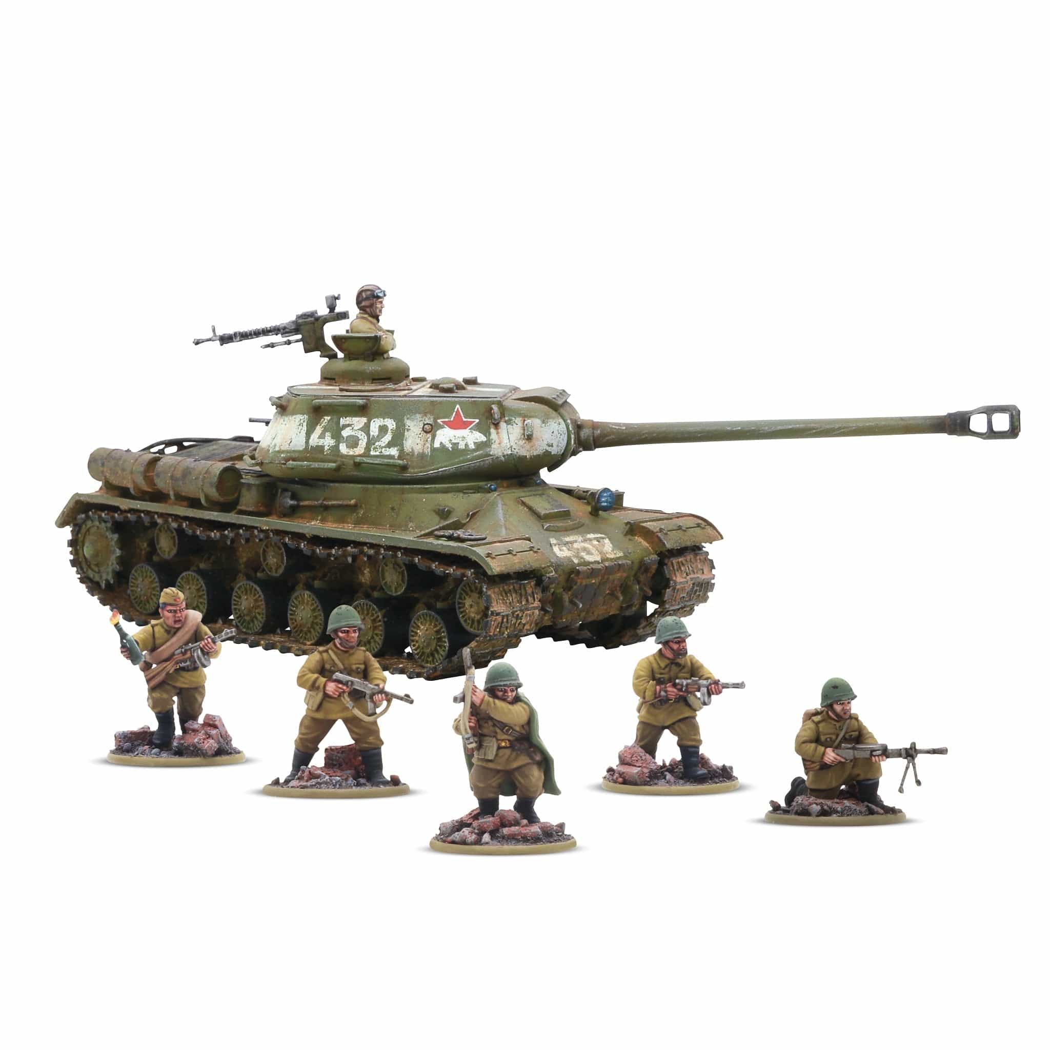 Bolt Action Soviet Army IS-2 Heavy Tank