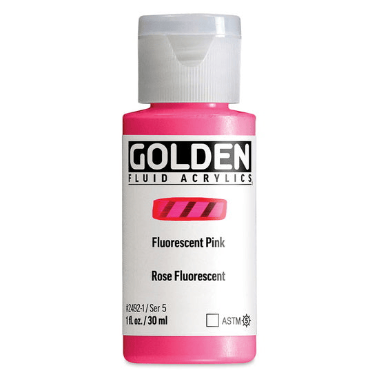 Golden Acrylics 30ml - Fluorescent Pink