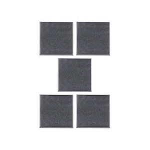 30mm Square Bases x5