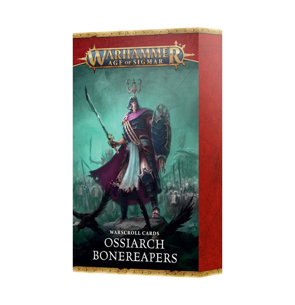 Warscroll Cards Ossiarch Bonereapers (ENG)