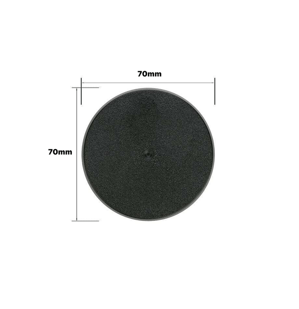 70mm Round Base x1