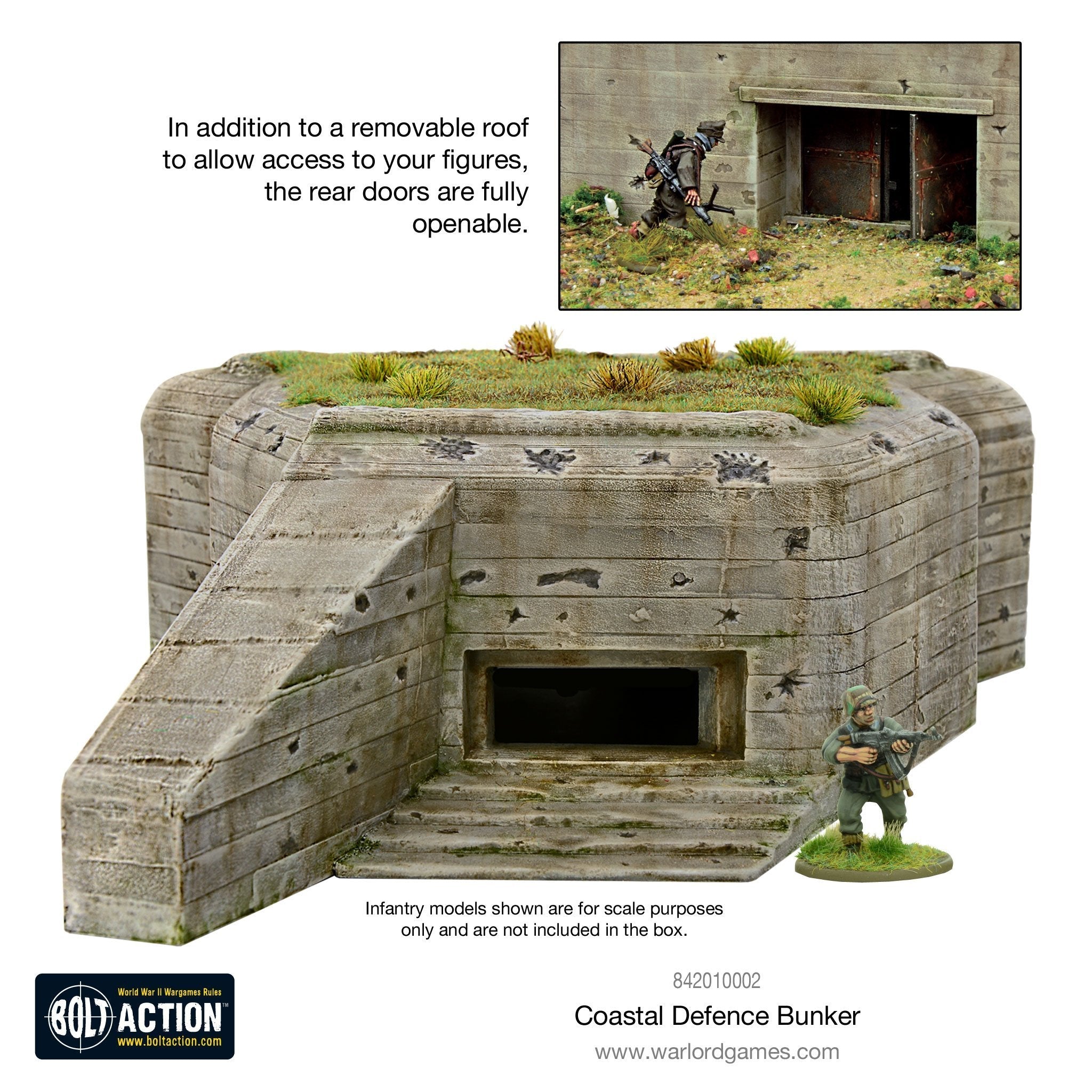 Bolt Action Coastal Defence Bunker