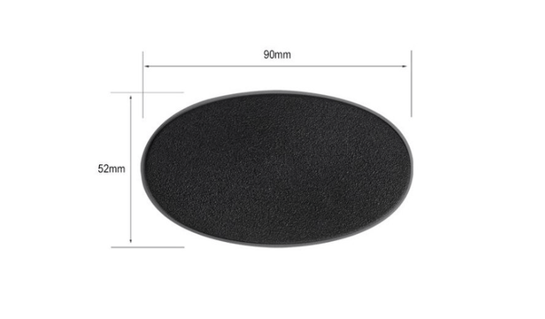 105mm x 70mm oval base x1