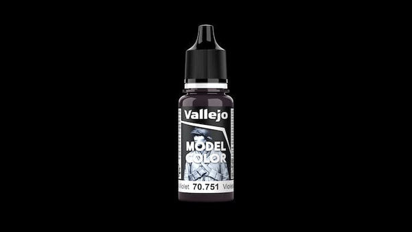Vallejo Model Color 18ml - Black Violet - (054)