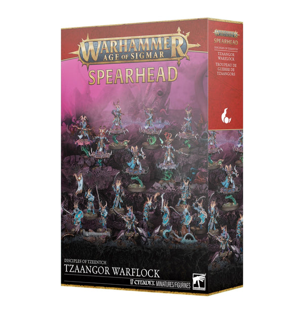 Age of Sigmar Spearhead: Disciples of Tzeentch Tzaangor Warflock