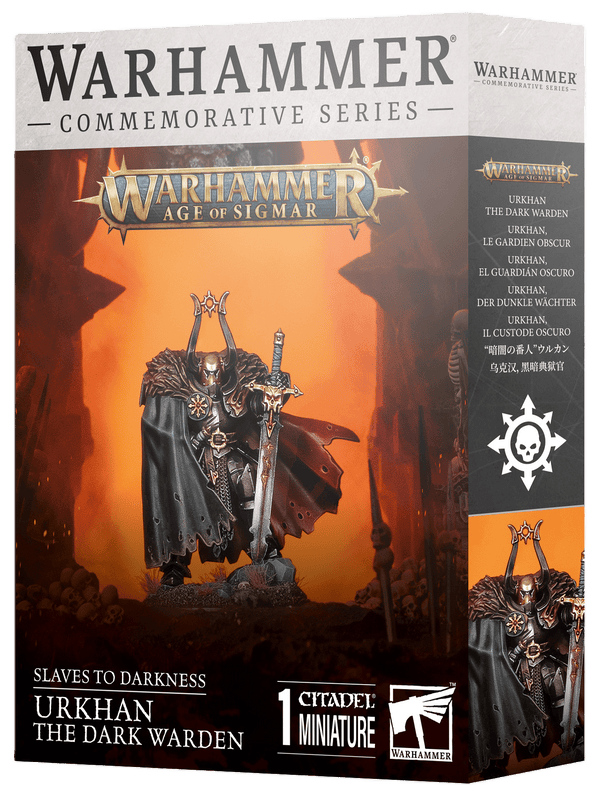 Commemorative Series Slaves to Darkness Urkhan the Dark Warden