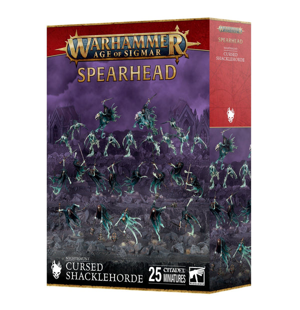 Age of Sigmar Spearhead: Nighthaunt Cursed Shacklehorde