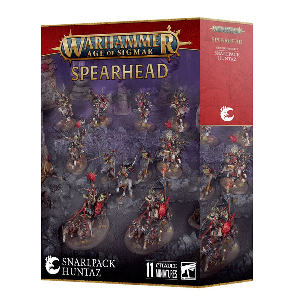 Age of Sigmar Spearhead Gloomspite Gitz Snarlpack Huntaz