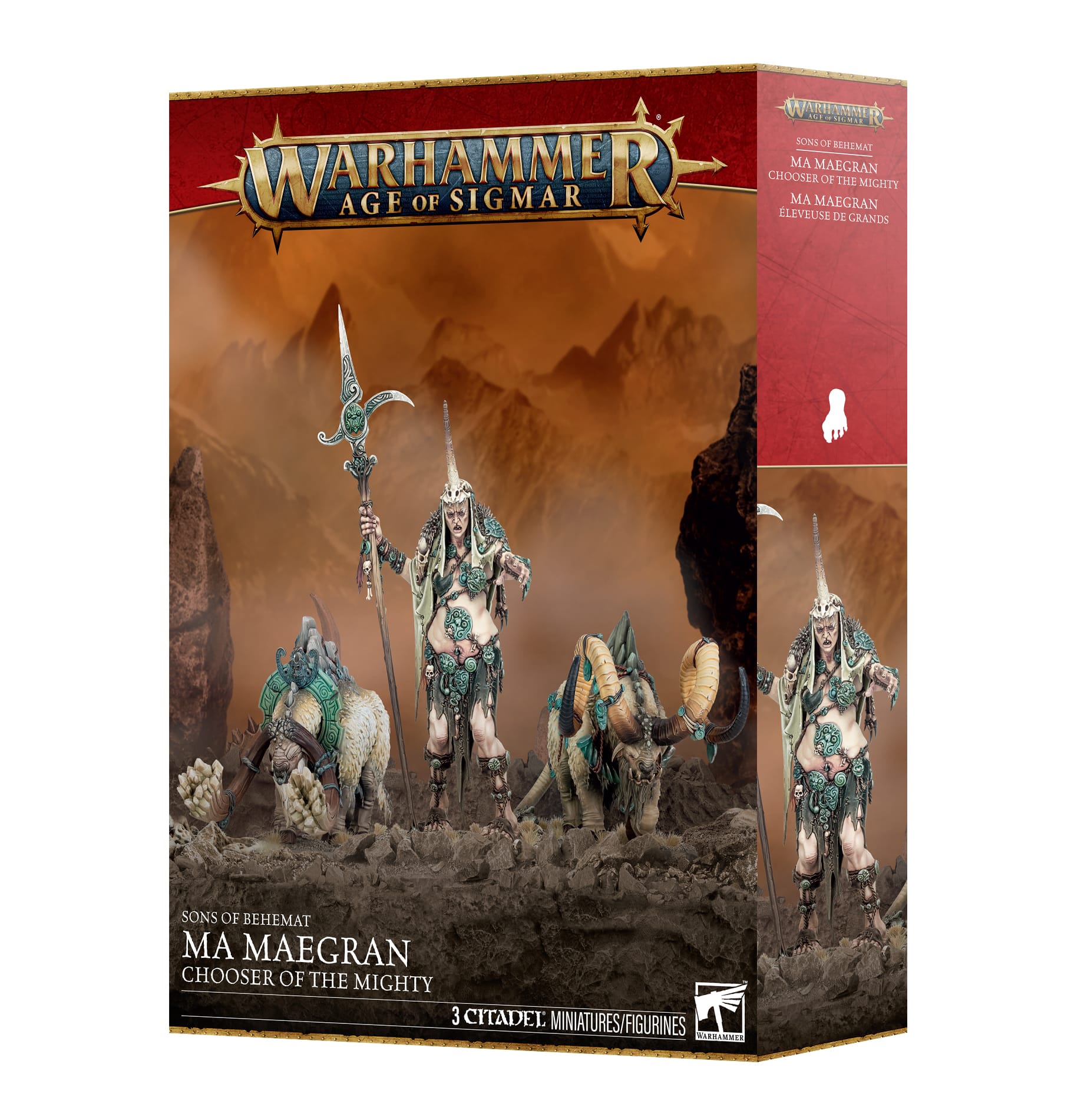 Age of Sigmar Sons of Behemat Ma Maegran, Chooser of the Mighty