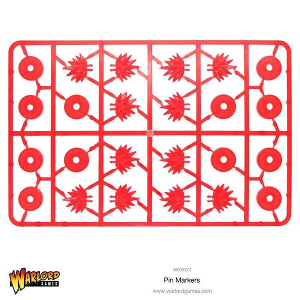 Bolt Action Warlord Pin Markers