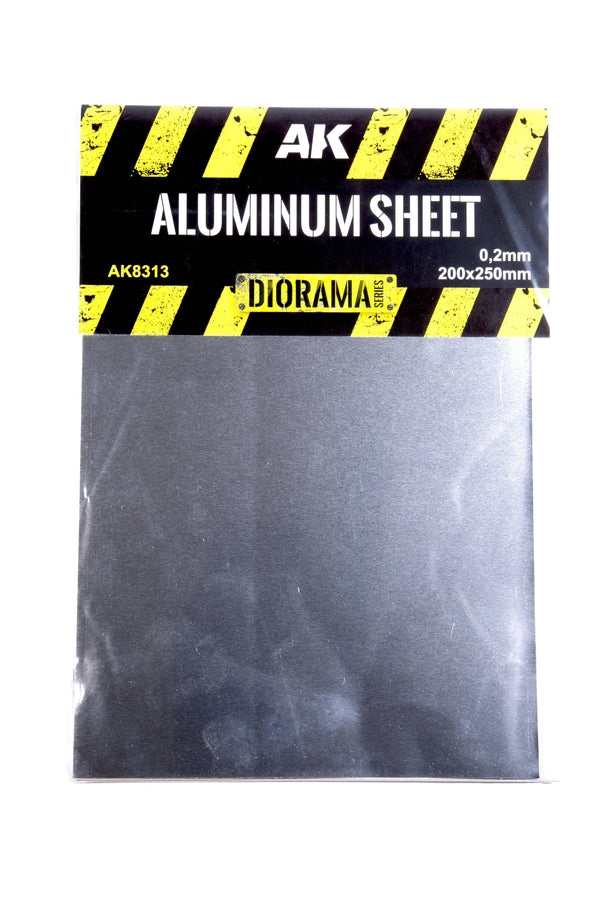 AK Interactive Aluminium Sheet 200UM (200x250mm)