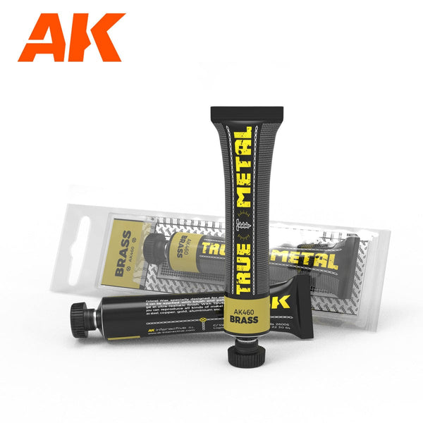 AK Interactive True Metal Wax Paints - Brass