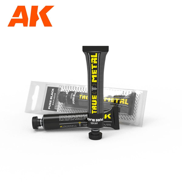 AK Interactive True Wax Paints - Pure Black