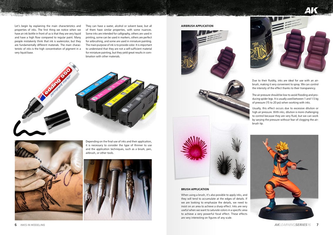 AK Interactive Learning Series #16 Inks in Modeling