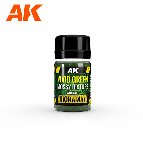 AK Interactive Mossy Texture - Vivid Green 35ml