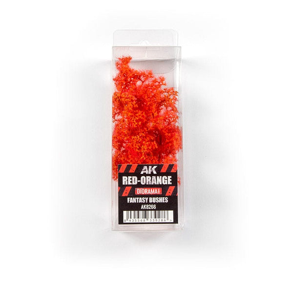 AK Interactive Basing & Dioramas 1/35 Fantasy Bushes - Red-Orange