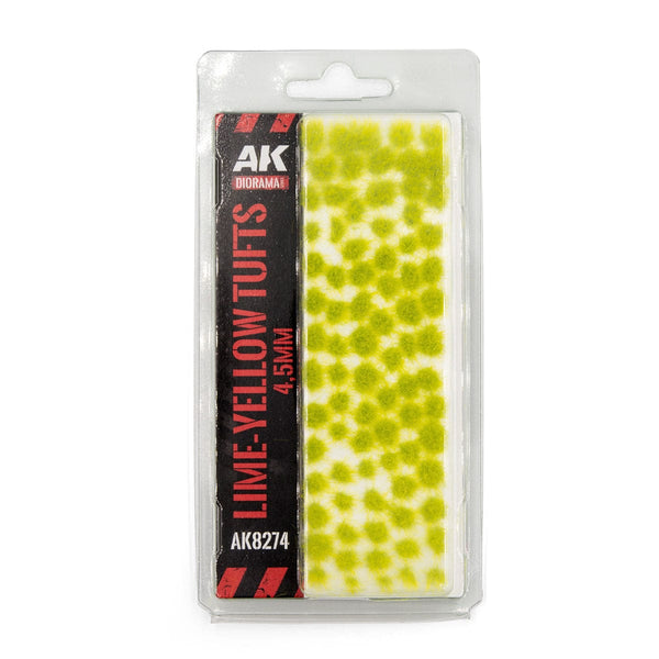 AK Interactive Tufts - Lime Yellow 4,5mm