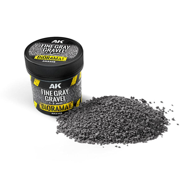 AK Interactive Fine Gray Gravel 100ml