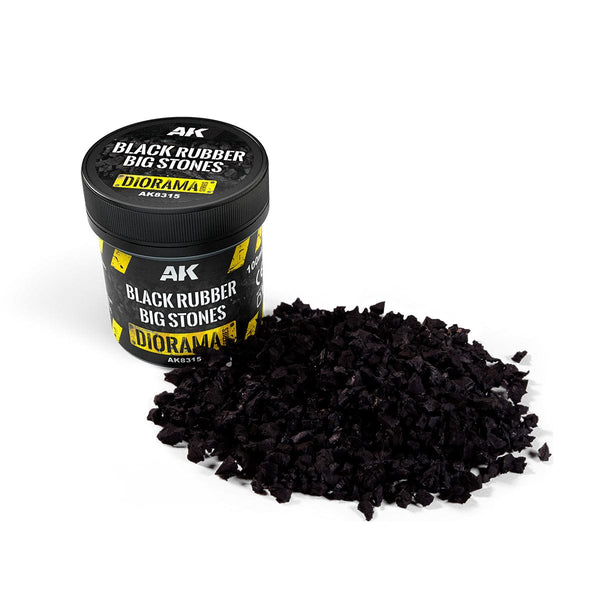 AK Interactive Black Big Stone - 100ml