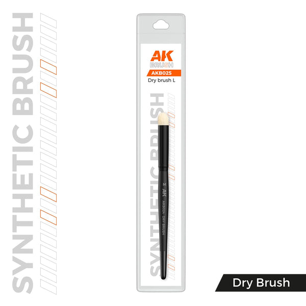 AK Interactive Synthetic Dry Brush - Size Large
