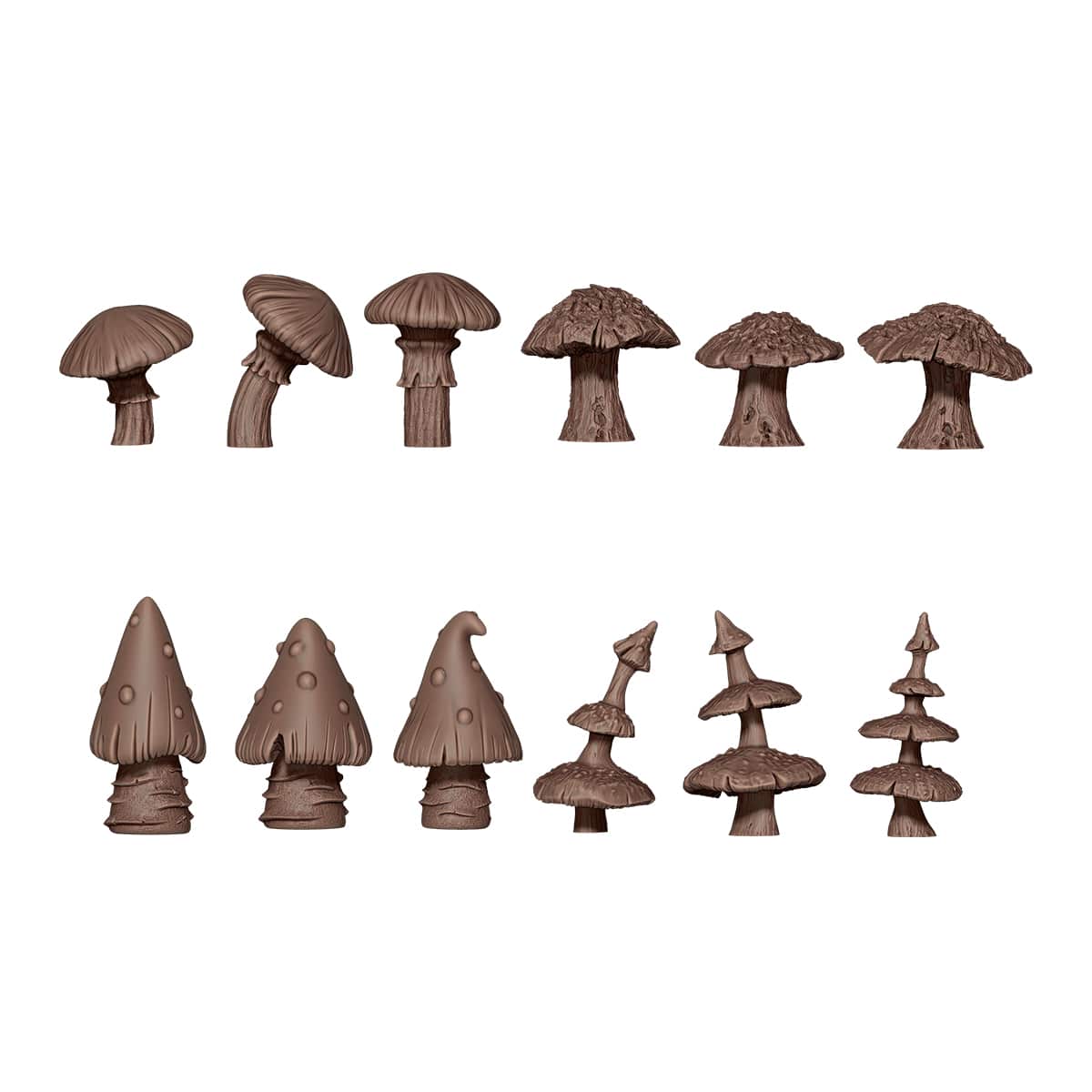 AK Interactive Resin Basing Set - Gigant Mushrooms