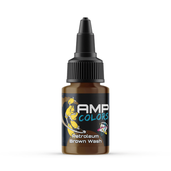 Monument Hobbies Pro Acryl Amp Colors 012 - Petroleum Brown Wash 22ml