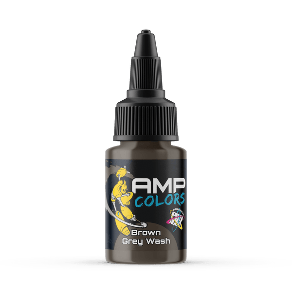 Monument Hobbies Pro Acryl Amp Colors 023 - Brown Grey Wash 22ml