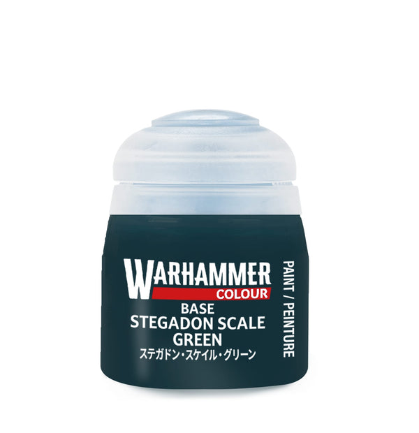 Warhammer Colour Base: Stegadon Scale Green