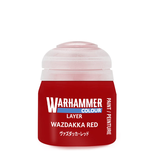 Warhammer Colour Layer: Wazdakka Red