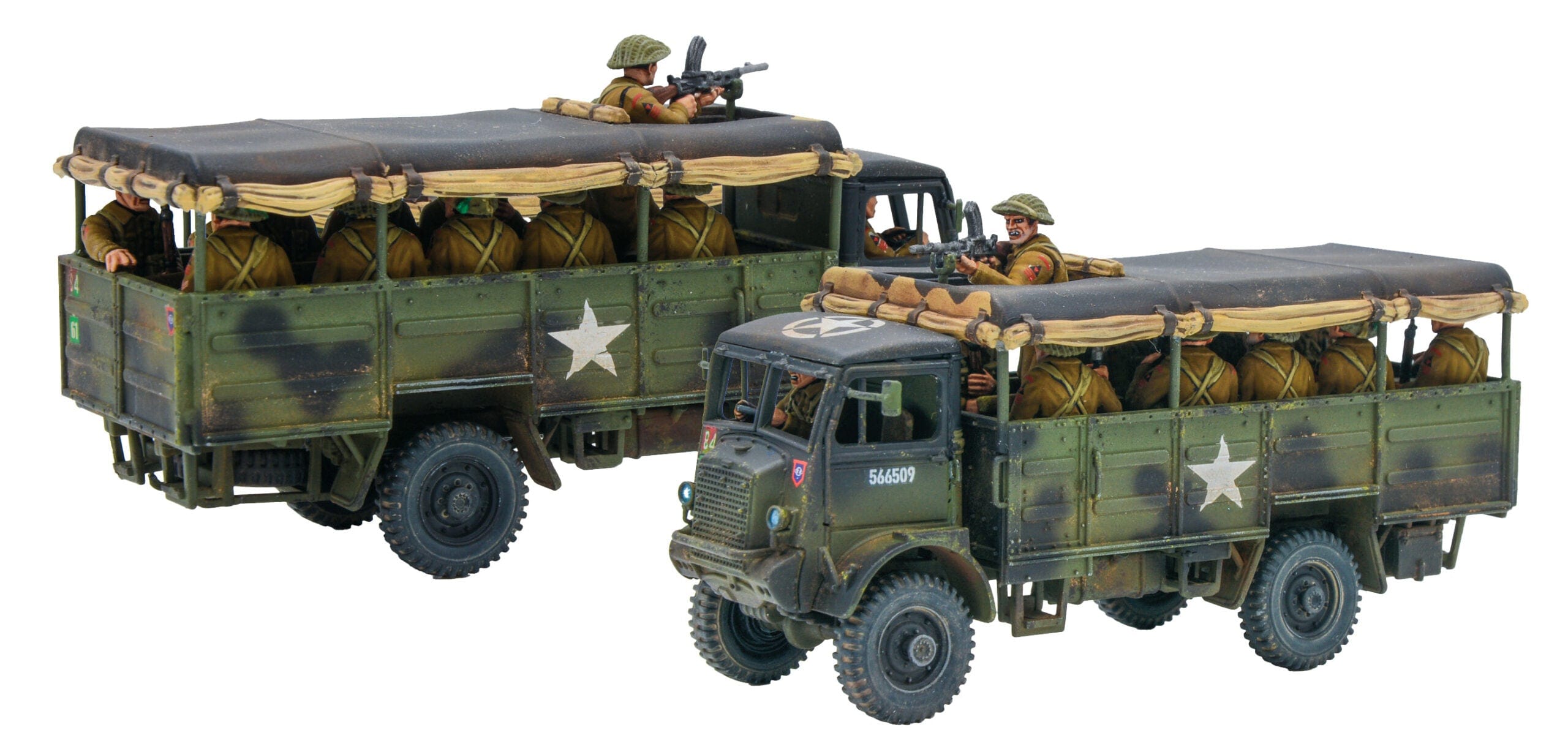Bolt Action Bedford QLT Troop Transport