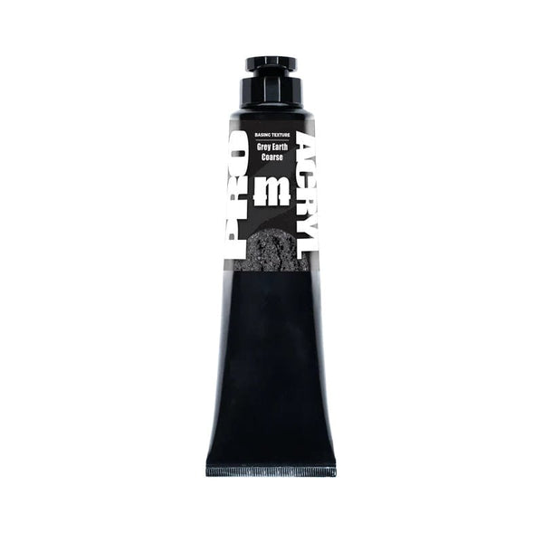 Monument Hobbies Pro Acryl Basing Texture Tube - Grey Earth Coarse 120ml