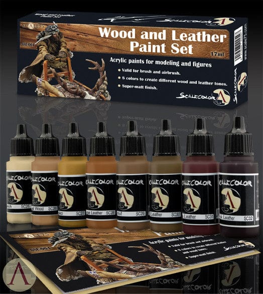 Scale 75 Scalecolor Paint Set - Wood and Leather