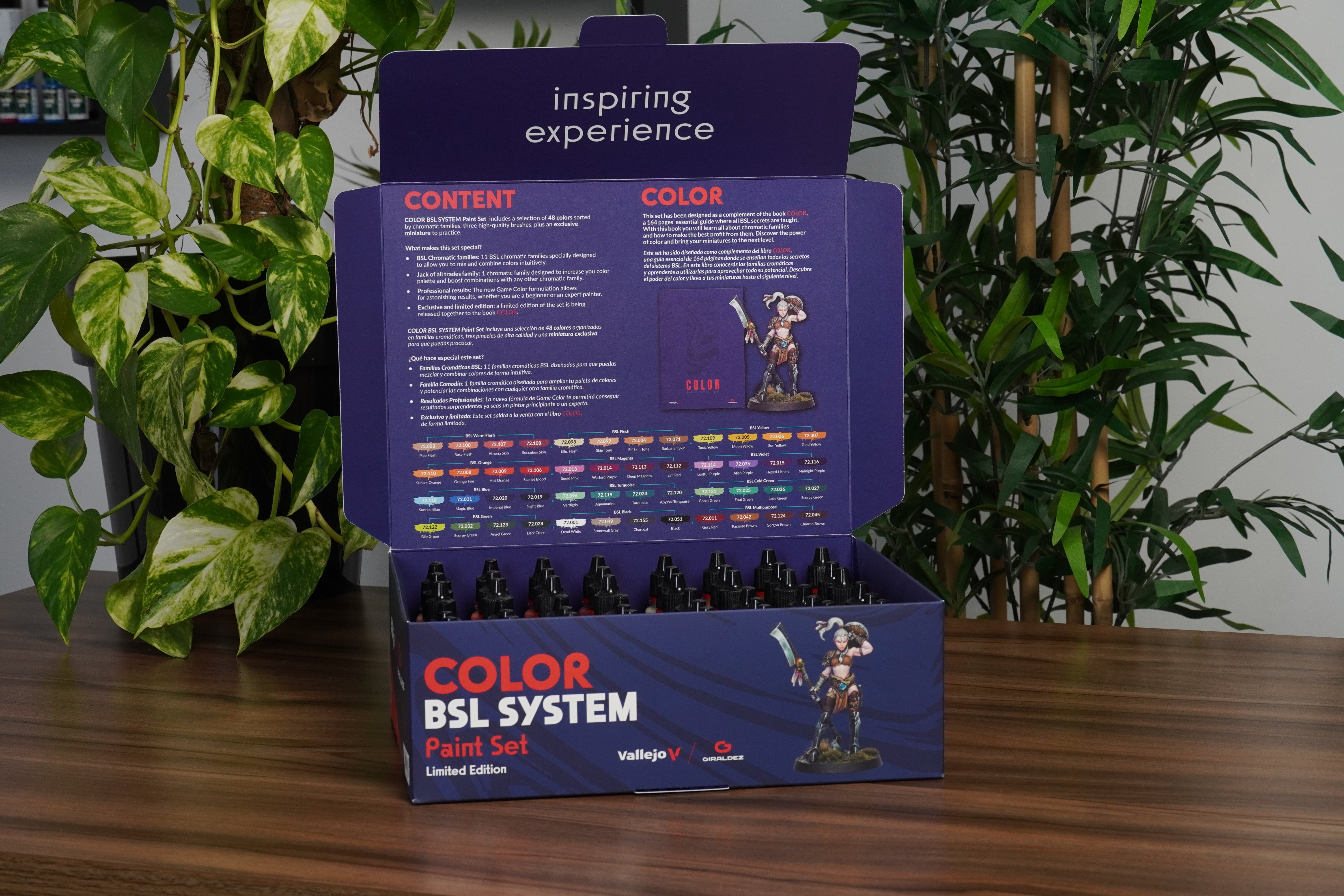 BUNDLE Angel Giraldez Learning - BSL Color System (ENG) + Vallejo BSL Colors Set