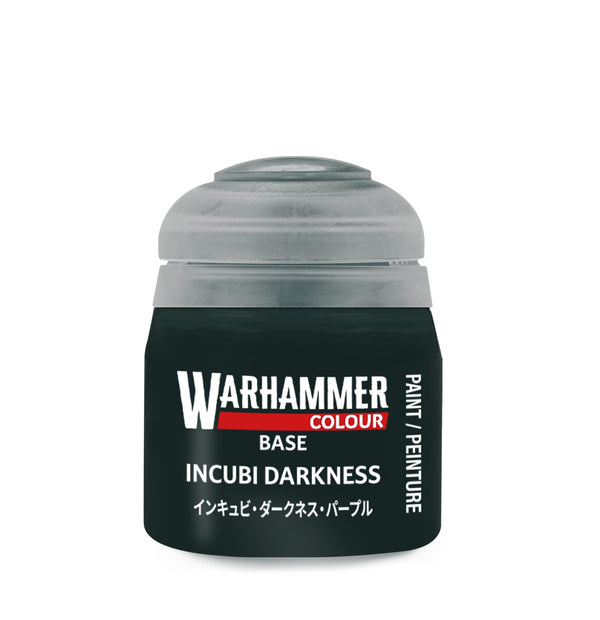 Warhammer Colour Base: Incubi Darkness
