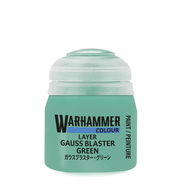 Warhammer Colour Layer: Gauss Blaster Green
