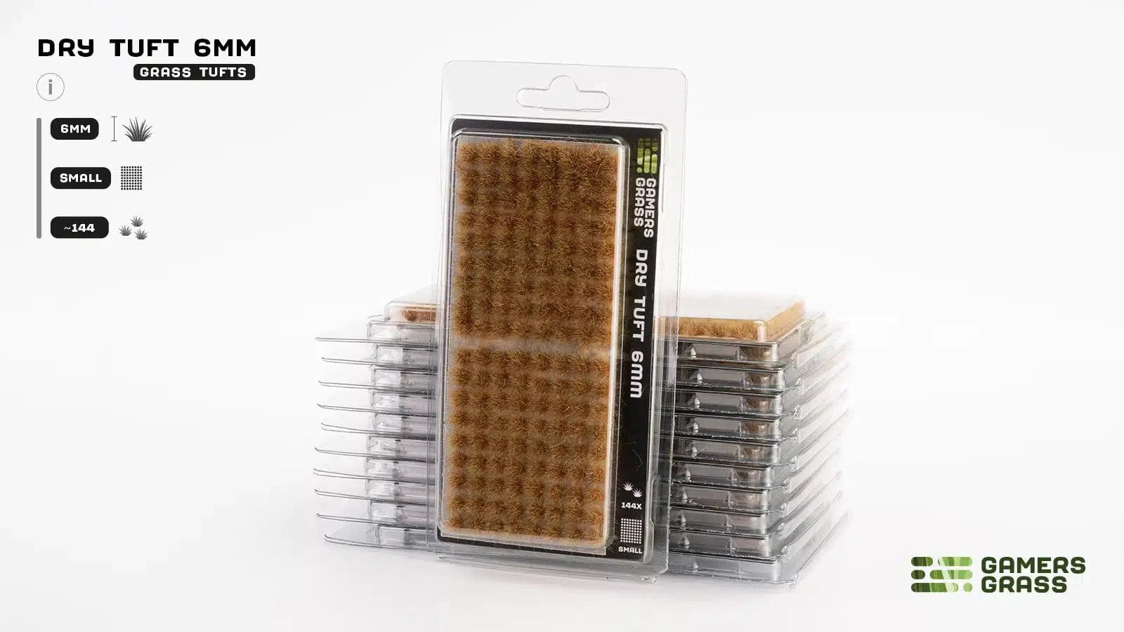 Gamer's Grass Tufts - Dry Tufts Small 6mm