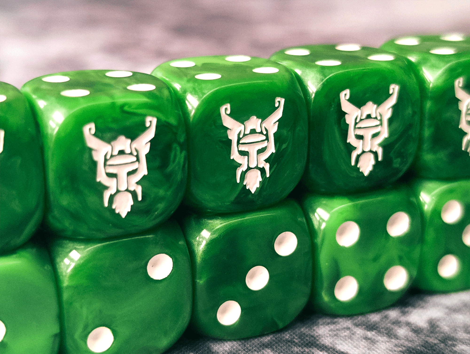 Dés Fenris Workshop - Nuée Verte x10