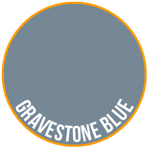 Two Thin Coats by Duncan Rhodes - Gravestone Blue