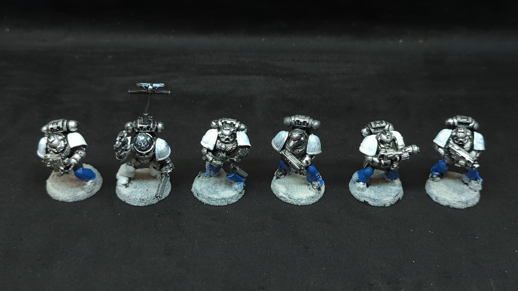 Warhammer 40k Space Marines Tactical Squad x6