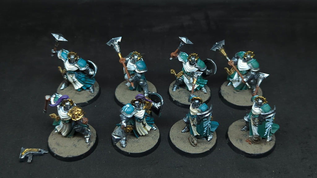 Age of Sigmar Stormcast Eternals Sequitors x8 Painted