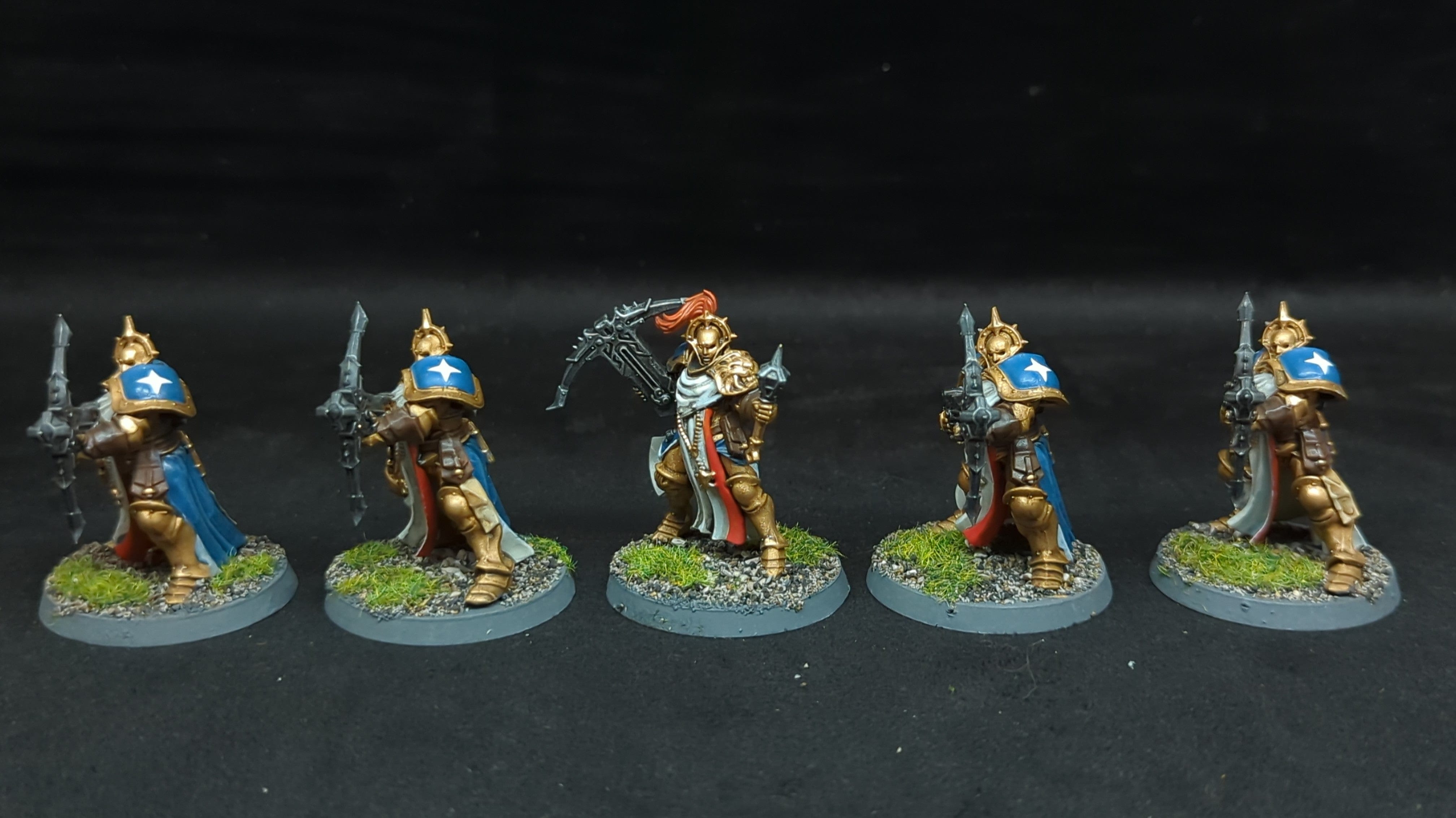 Age of Sigmar Stormcast Eternals Easy to Build Castigators x5 Painted