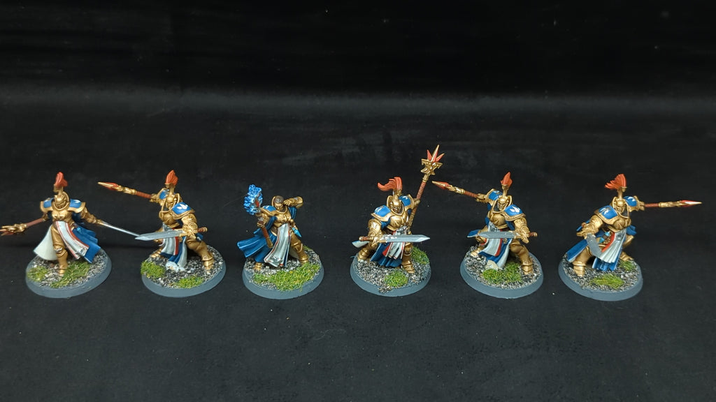 Age of Sigmar Stormcast Eternals Evocators x6 Painted