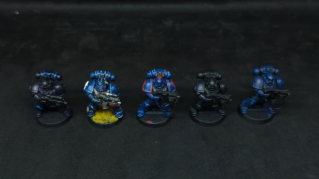 Warhammer 40k Space Marines Tactical Squad x5