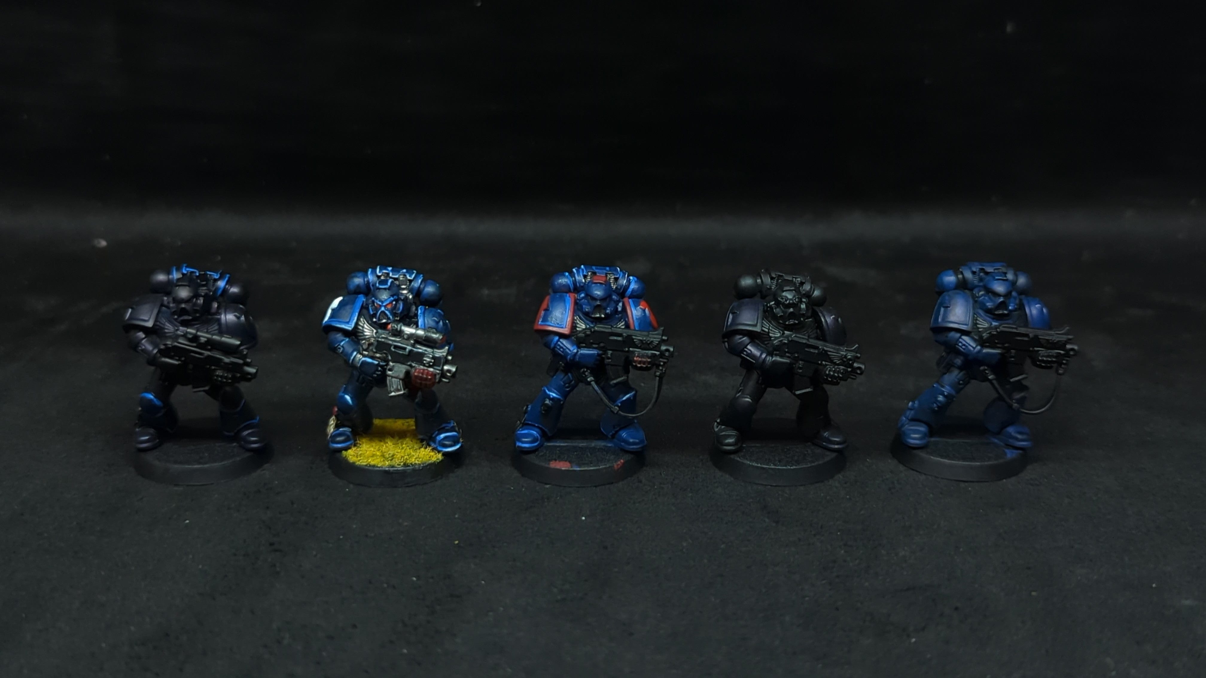 Warhammer 40k Space Marines Tactical Squad x5