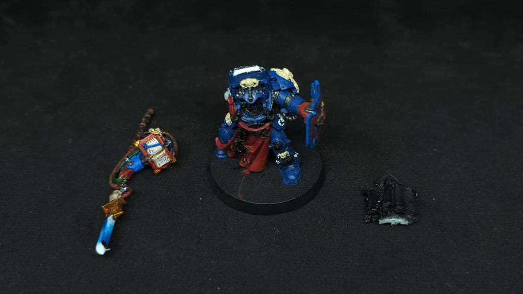 Warhammer 40k Space Marines Librarian in Terminator Armor x1